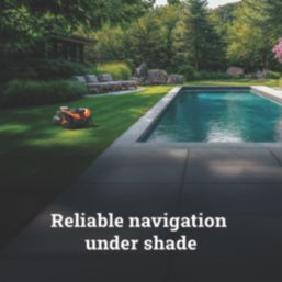 Worx 20V 2.5Ah Li-Ion PowerShare Brushless Cordless 18cm WR303E Vision Cloud Landroid  Robotic Lawn Mower