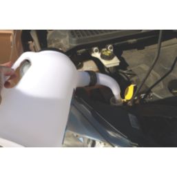 Hilka Pro-Craft ABS Plastic Measuring Jug with Spout White 5Ltr