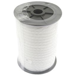 Stockshop Electric Fence Polytape White   12mm x 200m