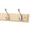 Essentials 6-Hook Rail Pine 685mm x 95mm