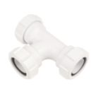 McAlpine V8M  Swept Tee White 32mm
