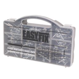 Easyfix  Mixed Flange Head Rivet Set 180 Pcs