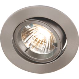 Knightsbridge  Tilt  Recessed Downlight Brushed Chrome