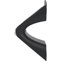 Luceco  Outdoor LED Solar-Powered Wall Light With PIR Sensor Black 220lm