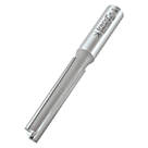 Trend 3/75X1/2TC 1/2" Shank Double-Flute Straight Cutter 12mm x 63mm