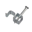 Vimark  Fire Rated Cable Clips 1.5mm² Silver 100 Pack