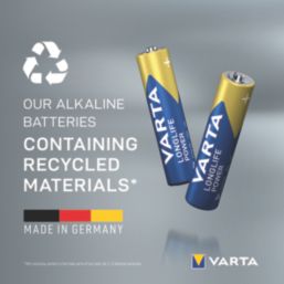 Varta Longlife Power  AAA 1.5V Alkaline Batteries 12 Pack