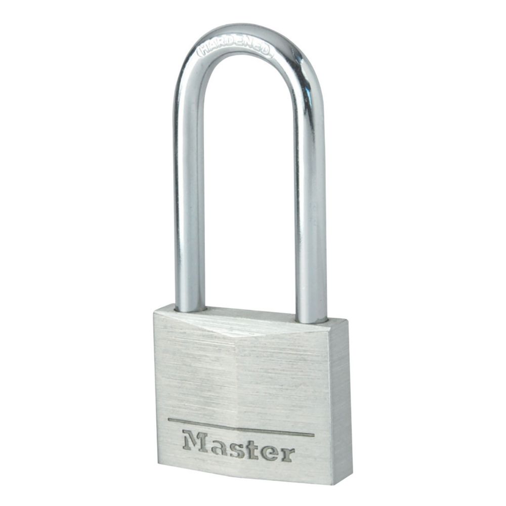 Master Lock Excell Stainless Steel Weatherproof Combination Disc Padlock  Silver 70mm - Screwfix