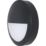 Luceco Atlas Outdoor Round LED Hooded Bulkhead Black 12/19W 1250/2100lm