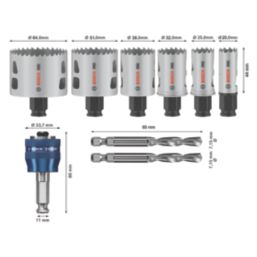 Bosch PRO 6-Saw Multi-Material Holesaw Set