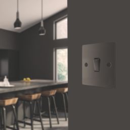 LAP  20A 16AX 1-Gang 2-Way Light Switch  Black Nickel