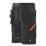 Scruffs Pro Stretch Plus Holster Work Shorts Black 34" W