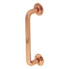 Rothley  Straight Household Grab Rail Polished Copper 457mm
