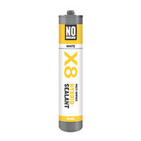 No Nonsense X8 Hybrid Sealant & Adhesive White 290ml