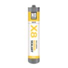 No Nonsense X8 Hybrid Sealant & Adhesive White 290ml