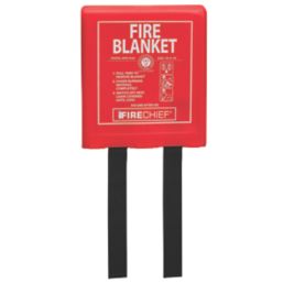Firechief  Fire Blanket with Rigid Case 1m x 1m