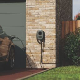 Sync Energy Wall Charger 2 4G 1 Port 7.4kW  Mode 3 Type 2 Plug Smart Tethered EV Charger Grey