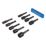 Silverline 855189 Hex Shank Magnetic Nut Driver Set 5mm-12mm 9 Pieces