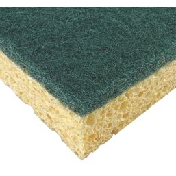 Essentials Sponge Scourer 84mm x 130mm 10 Pack