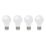 Essentials  E27 A60 LED Light Bulb  470lm 4.2W 4 Pack