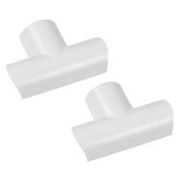 D-Line Mini Clip-Over Equal Tees 30mm x 15mm 2 Pack