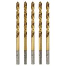Erbauer  Straight Shank Metal Drill Bits 2.5mm x 57mm 5 Pack