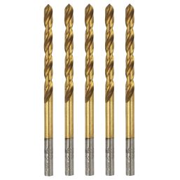 Erbauer  Straight Shank Metal Drill Bits 2.5mm x 57mm 5 Pack