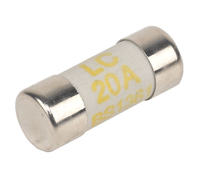 Wylex 20A Cartridge Fuse Screwfix