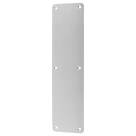 Smith & Locke Fire Rated Finger Plate Satin Stainless Steel 75mm x 300mm