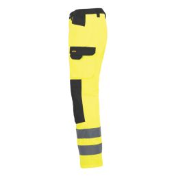 Site Ovett Hi-Vis Trousers Yellow/Black 30" W 32" L