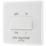 British General 800 Series 10A 1-Gang 3-Pole Fan Isolator Switch White