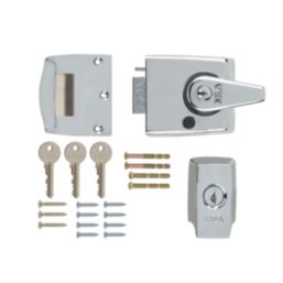 ERA   BS Night Latch Polished Chrome 60mm Backset