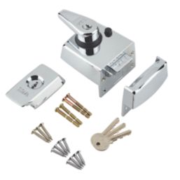 ERA   BS Night Latch Polished Chrome 60mm Backset