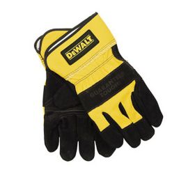 DEWALT Premium Rigger Gloves Black / Yellow Large