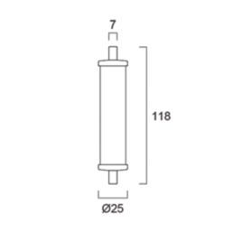 Sylvania ToLEdo Retro R7s Capsule LED Light Bulb 1521lm 14W 220-240V