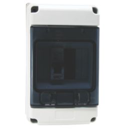 Garo G4-63B 4-Module 2-Way Populated  Main Switch Consumer Unit