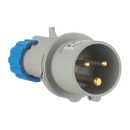 Lewden 16A 2P+E Male Plug 230V