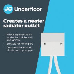JG Speedfit Radiator Outlet Plate