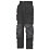 Snickers 3223 Floorlayer Trousers Grey / Black 35" W 35" L