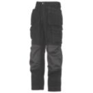 Snickers 3223 Floorlayer Work Trousers Grey/Black 35" W 35" L