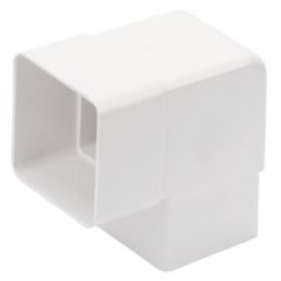FloPlast  92.5° Square Offset Bend White 65mm