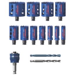 Bosch Expert 11-Saw Multi-Material Holesaw Set