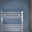 Flomasta 1200mm x 500mm 1228BTU Chrome Flat  Towel Radiator