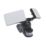 4lite  Outdoor LED Security Light With PIR Sensor Black 46W 3719lm