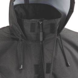 Site Cleworth Waterproof Jacket Black X Large Size 44-46" Chest