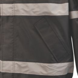 Site Cleworth Waterproof Jacket Black X Large Size 44-46" Chest