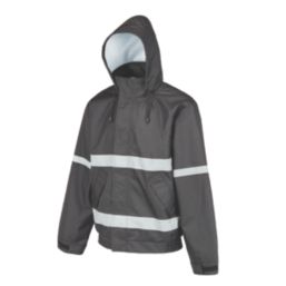 Site Cleworth Waterproof Jacket Black X Large Size 44-46" Chest