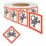 Essentials  Toxic GHS Labels (Roll) 100mm x 100mm