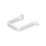 FloPlast  Square Pipe Clips White 65mm 10 Pack