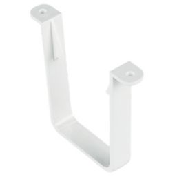 FloPlast  Square Pipe Clips White 65mm 10 Pack